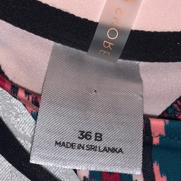 Shade & Shore Aztec Chevron Print Bikini Top - Picture 8 of 12